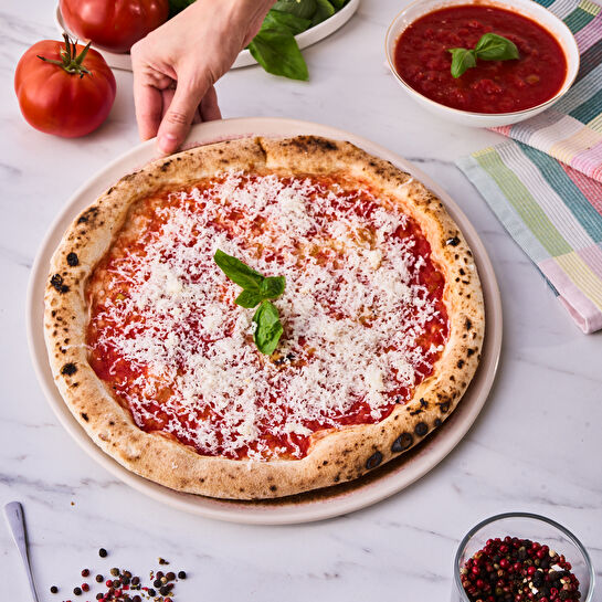 Karaca Ephesus Pizza Tabağı 32 Cm Bej