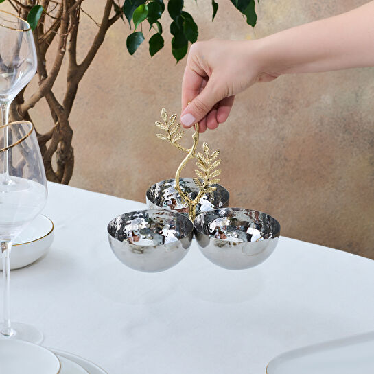 Karaca New Year Yılbaşı Carmenta 3'lü Çerezlik