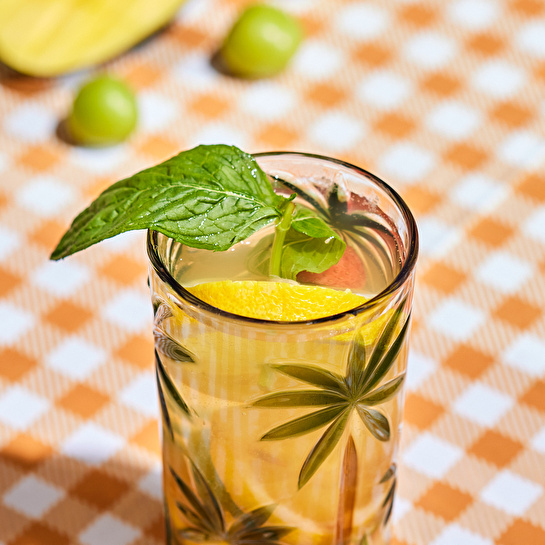 Karaca Palmiyeli Meşrubat Bardağı 400 ml