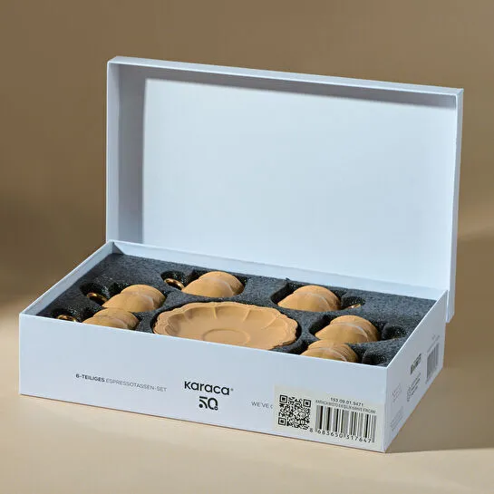 Karaca Misto 6 Kişilik Kahve Fincan Takımı 90 ml