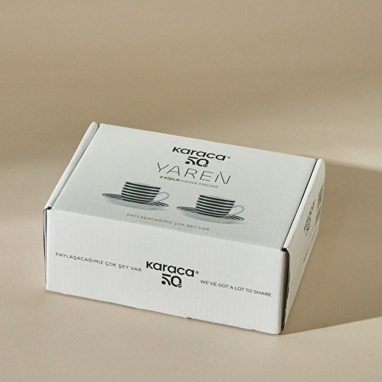 Karaca Yaren 2 Kişilik Kahve Fincan Takımı 80 ml