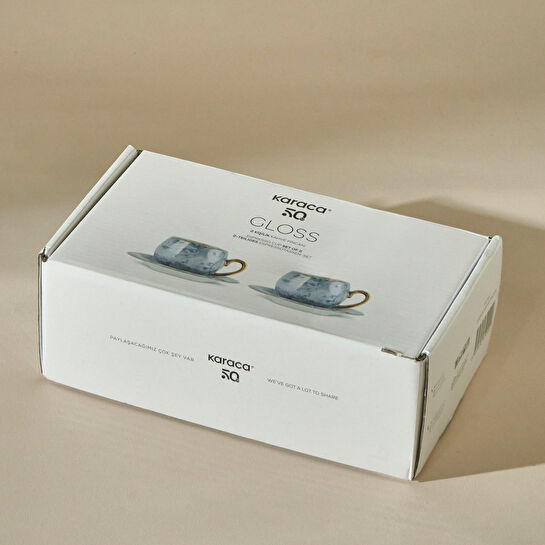 Karaca Gloss 2 Kişilik Double Kahve Fincan Takımı 150 ml