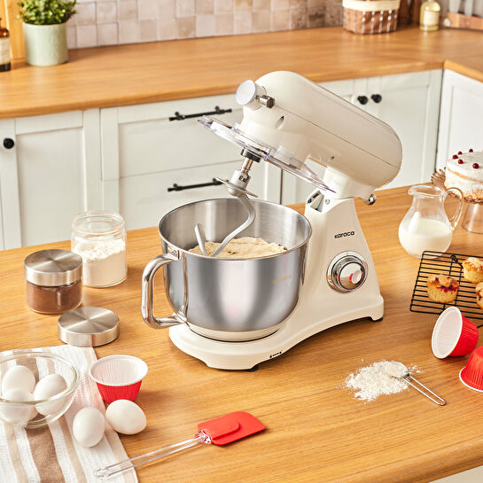 Karaca Powercast Chef Döküm Stand Mikser Cream Mutfak Şefi 1800W 6,2 Lt 