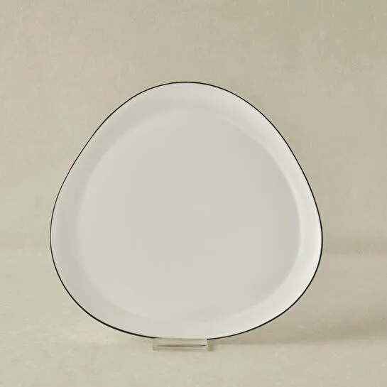 Karaca Agata Opal Cam Servis Tabağı 25 Cm