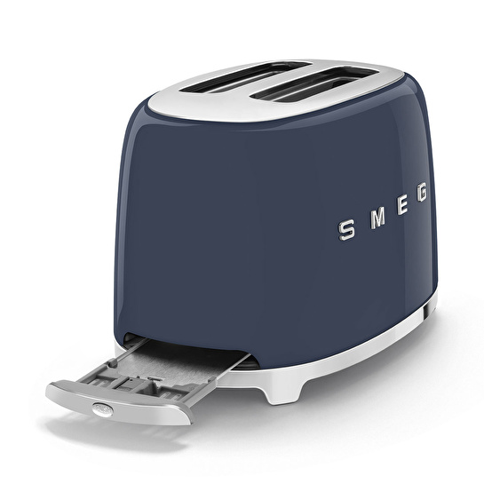 Smeg 2x2 Ekmek Kızartma Navy Blue Tsf01nbeu