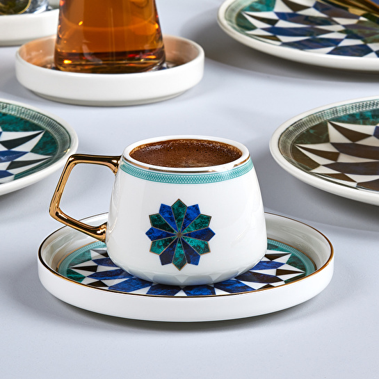 Karaca Roman 2 Kişilik Kahve Fincan Takımı 90 ml