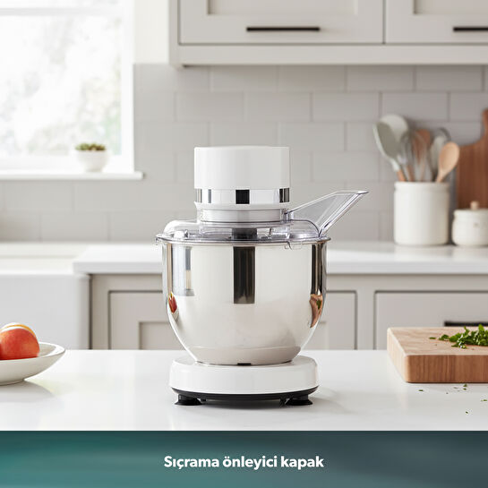 Homend Profashion 3063H Hamur Yoğurma Makinesi Krem 1500W 5L