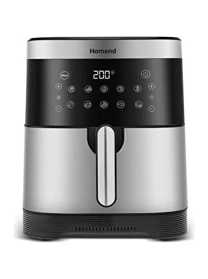 Homend Airfryday Inox 2512H XXXL Dokunmatik Ekran 10 Programlı Airfryer