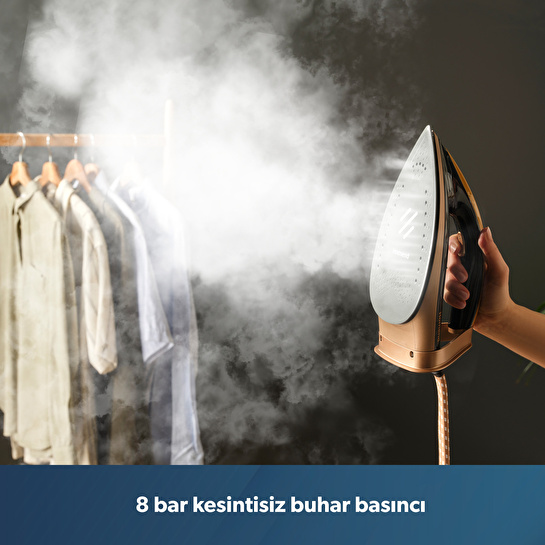 Homend Jetsteam 1175H Buhar Kazanlı Ütü Siyah Gold