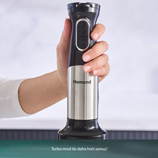 Homend Functionall 2848H Mutfak Robotu 1500W Inox
