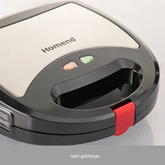 Homend Toastbuster 1325H Çıkarılabilir Tost Plakalı Waffle Makinesi