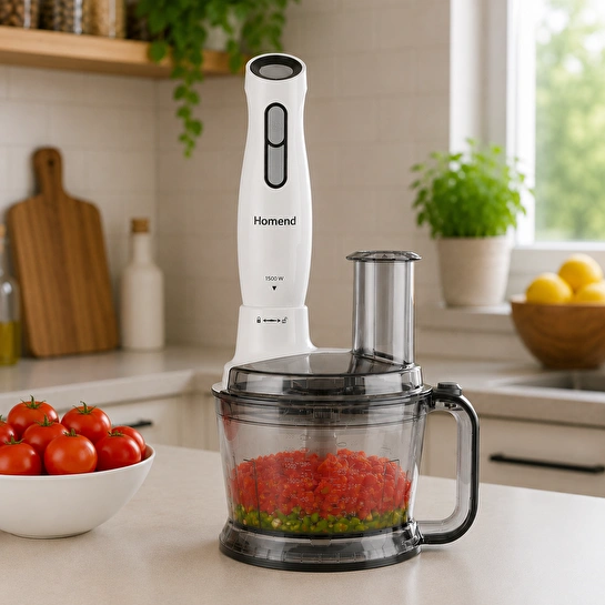 Homend Functionall 2849H Mutfak Robotu Krem