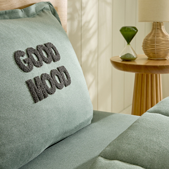 Karaca Home Motto Cotton Comfort Tek Kişilik Uyku Seti Petrol