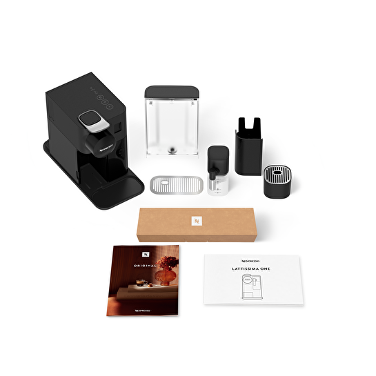 Nespresso F121 Lattissima One Süt Çözümlü Kahve Makinesi Siyah