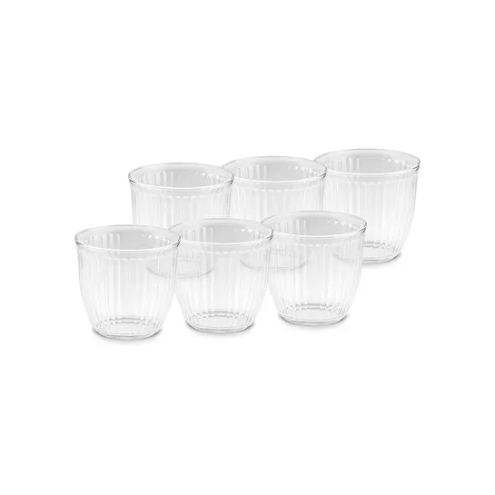 Karaca Gordes 6'lı Cam Su Bardağı 290 ml