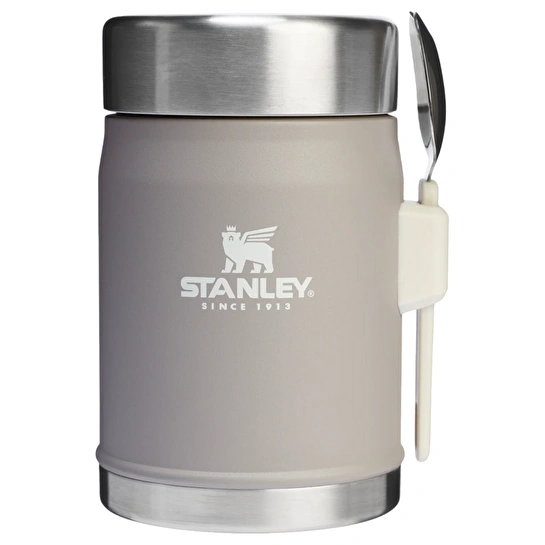 Stanley Classic Legendary Kaşıklı Yemek Termosu 400 ml Gri