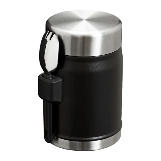 Stanley Classic Legendary Kaşıklı Yemek Termosu 400 ml Black