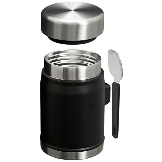 Stanley Classic Legendary Kaşıklı Yemek Termosu 400 ml Black