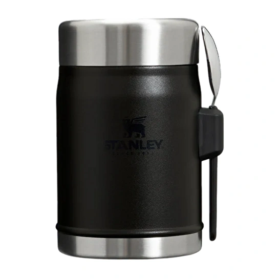 Stanley Classic Legendary Kaşıklı Yemek Termosu 400 ml Black