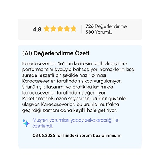 Karaca Quick and Safe İndüksiyon Tabanlı Düdüklü Tencere Seti 6+8 Lt