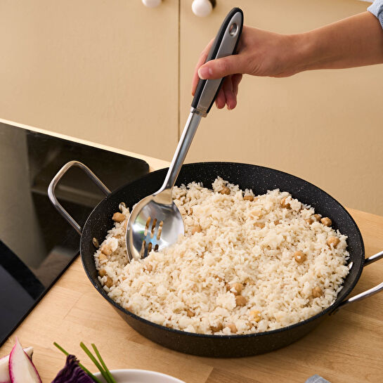 Karaca Viona Oluklu Servis Kaşığı 33 cm