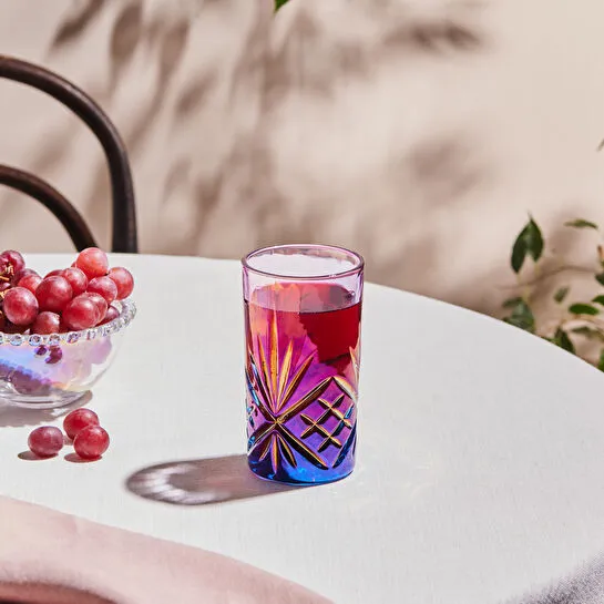 Karaca Melodico Meşrubat Bardağı Mor 375 ml