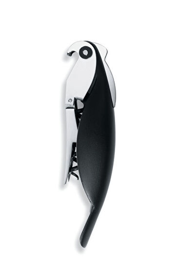 ALESSI PARROT SİYAH TİRBUŞON 3X2,5X13 CM SH