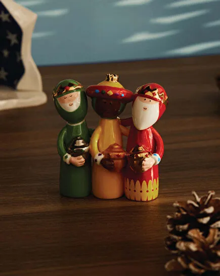 ALESSI UNO,DUE,TRE MAGI 9X4X10 CM UK