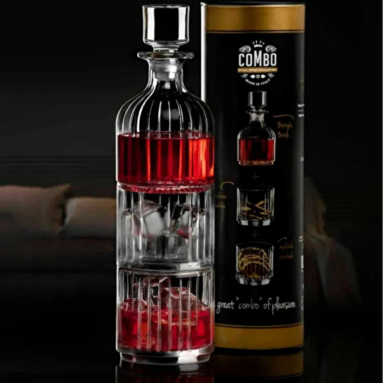 RCR Combo Yüksek Kalite Cam Viski Seti
