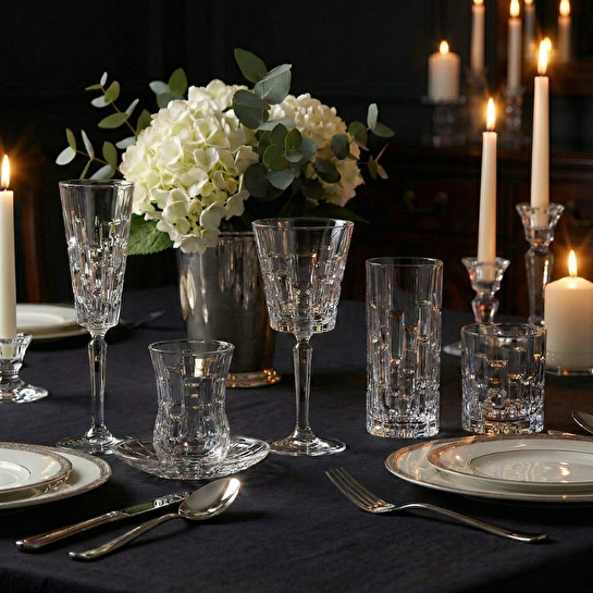 RCR Etna Yüksek Kalite Cam 6'lı Su Bardağı Seti 330 ml