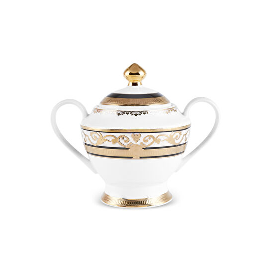 Weimar Carla Of Bavaria 15 Parça Çay Seti Siyah