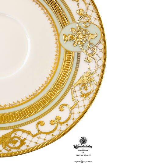 Weimar Andrea Of Spoleto 12 Parça 6 Kişilik Kahve Takımı Yeşil