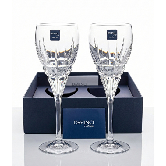 Da Vinci Carrara Kırmızı Şarap Kadeh 2'li 250 ml