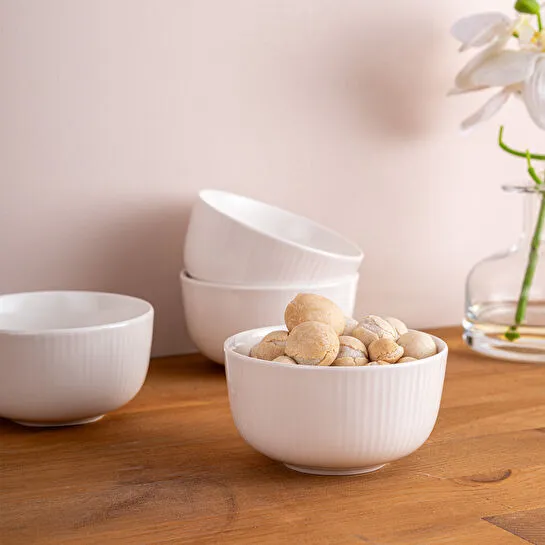 Emsan Bade 4'lü Porselen Kase 10 cm