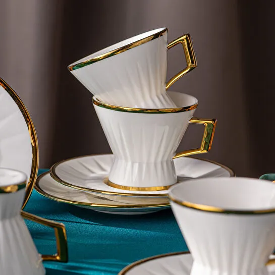 Emsan Aşiyan 6 Kişilik Kahve Fincan Takımı