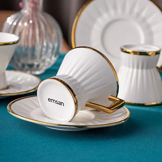 Emsan Aşiyan 6 Kişilik Kahve Fincan Takımı