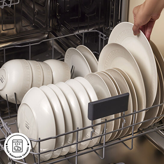 Karaca Forever Bone Artiste 53 Parça 12 Kişilik Yemek Takımı 