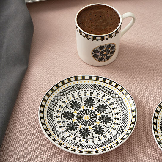 Karaca Tuna 2 Kişilik Kahve Fincan Takımı 90 ml