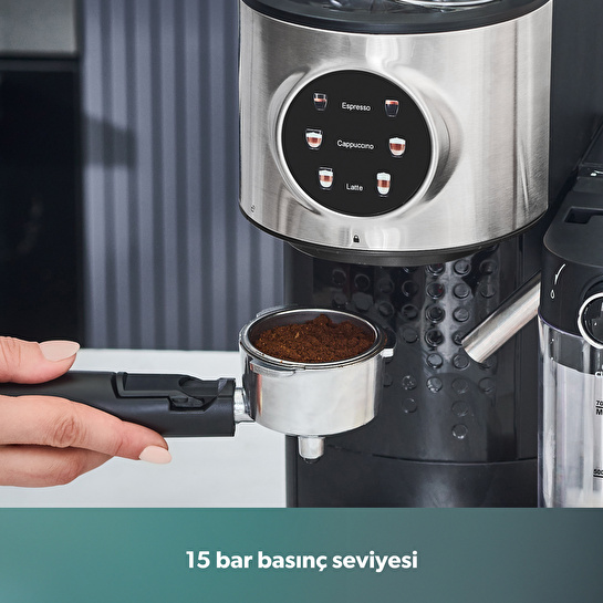Homend Coffeebreak 5015H Süt Köpürtücülü Otomatik Espresso Makinesi 700 ml 1470W