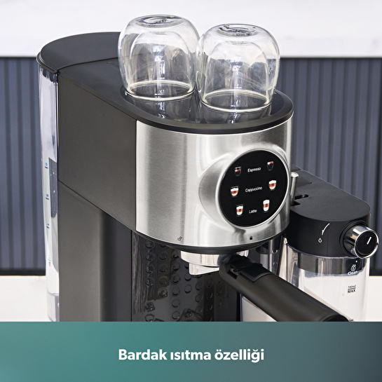 Homend Coffeebreak 5015H Süt Köpürtücülü Otomatik Espresso Makinesi 700 ml 1470W