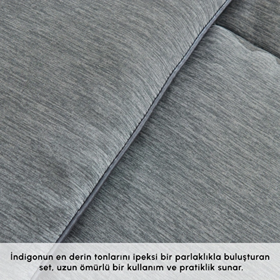 Karaca Home Benji Çift Kişilik Modal Comfort Set İndigo