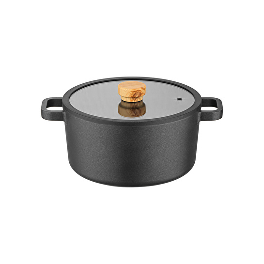 Emsan Signature Alüminyum Döküm 7 Parça Tencere Seti Siyah