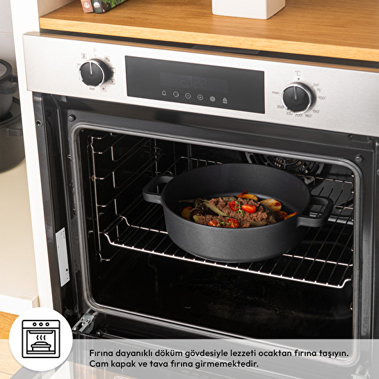 Emsan Signature Alüminyum Döküm 7 Parça Tencere Seti Siyah