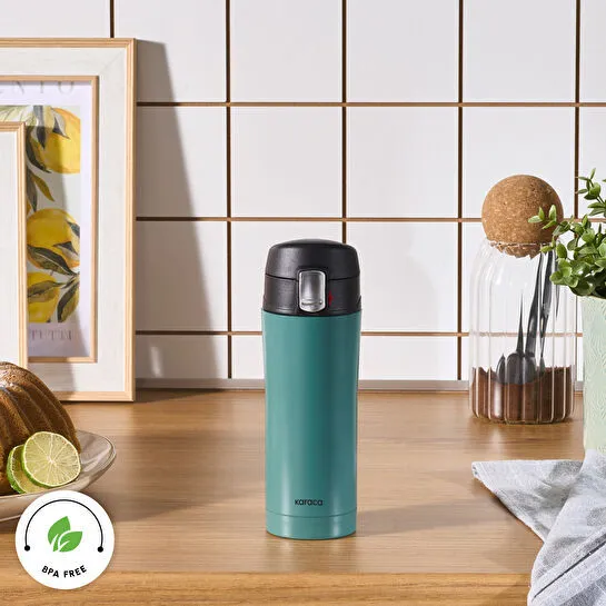Karaca Pluton Çelik Sızdırmaz Termos Çağla Yeşili 350 ml