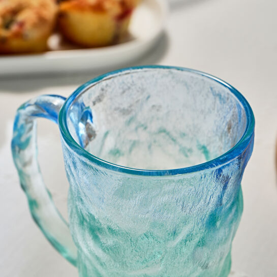 Karaca Glacier Mug Mavi Yeşil 350 ml
