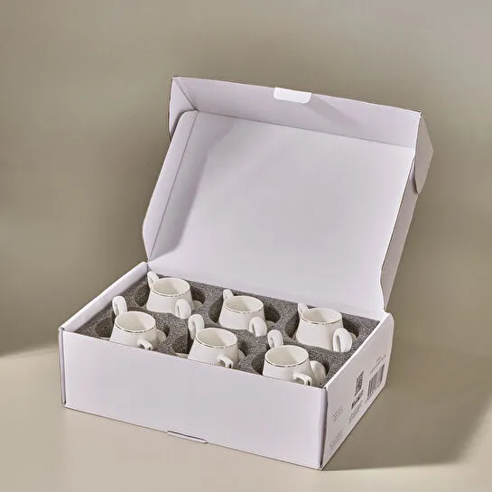 Karaca Swan 6 Kişilik Kahve Fincan Takımı 90 ml