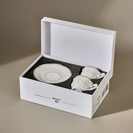 Karaca Margaret 2 Kişilik Kahve Fincan Takımı