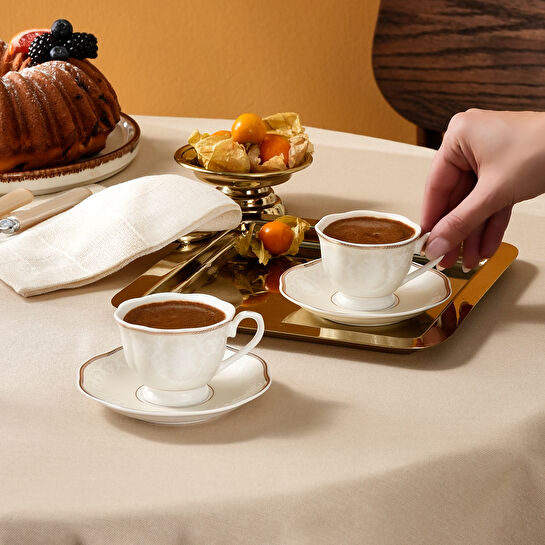 Karaca Margaret 2 Kişilik Kahve Fincan Takımı