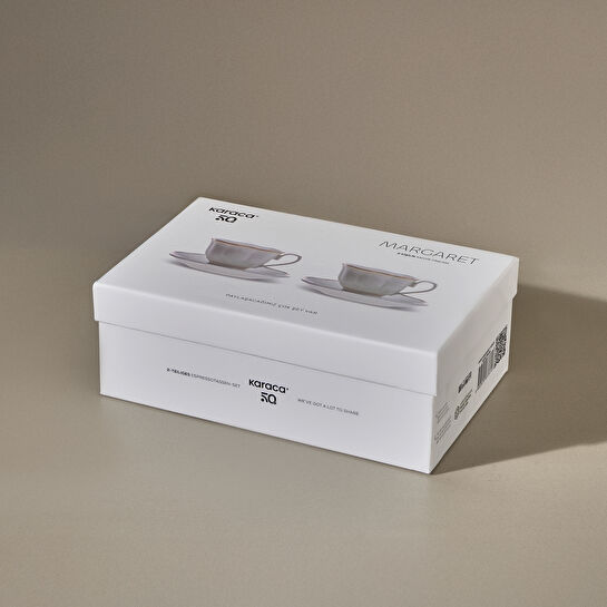 Karaca Margaret 2 Kişilik Kahve Fincan Takımı