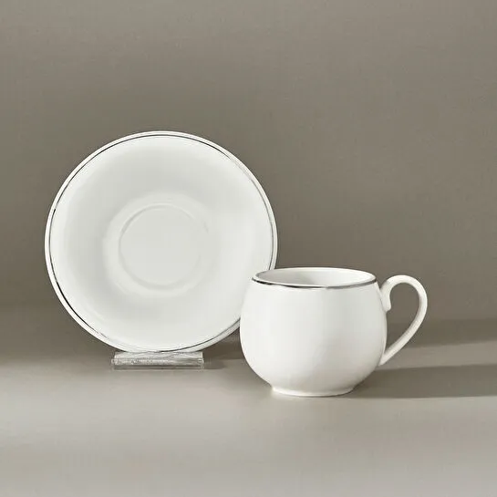 Karaca Adile 6 Kişilik Double kahve Fincan Takımı 130 ml